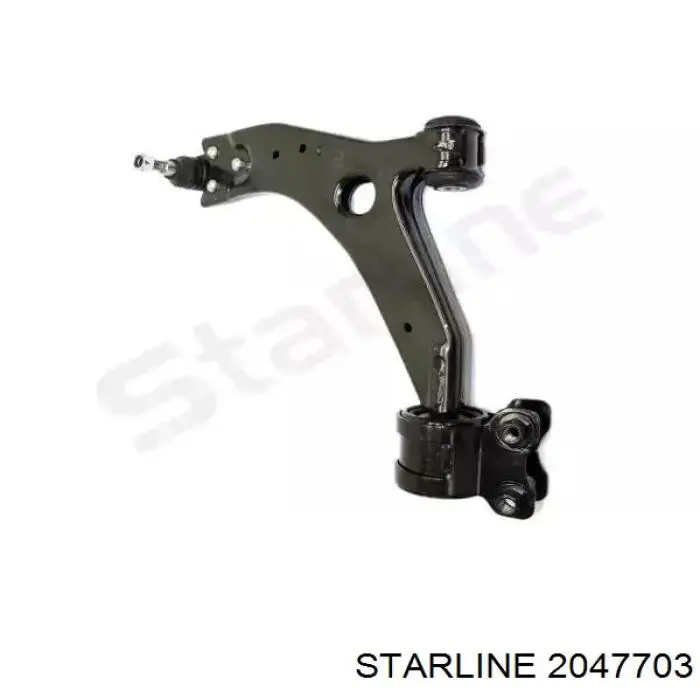 2047703 Starline braço oscilante inferior esquerdo de suspensão dianteira