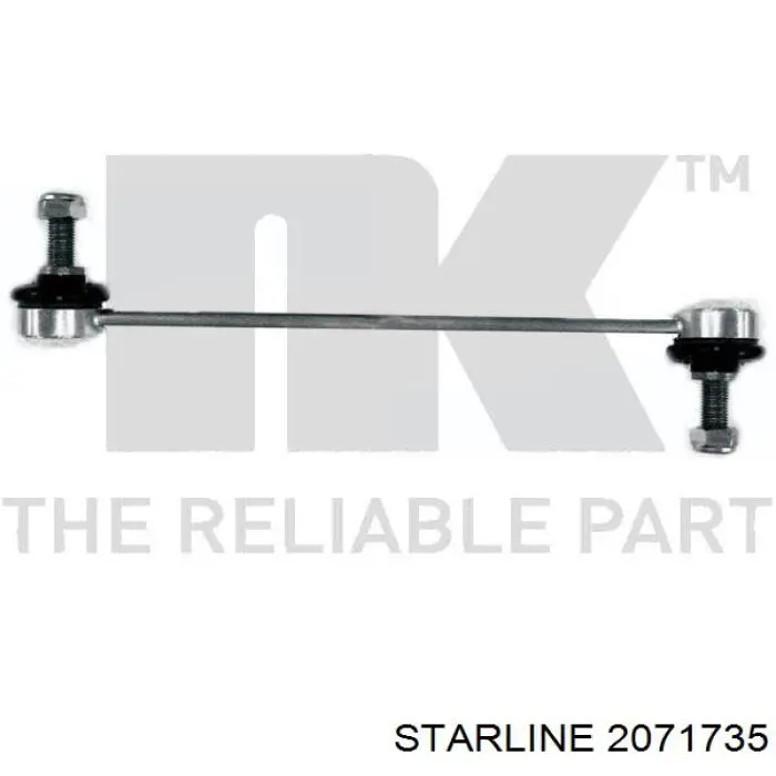 Тяга переднего стабилизатора Starline 2071735 цена, от 6.91 USD