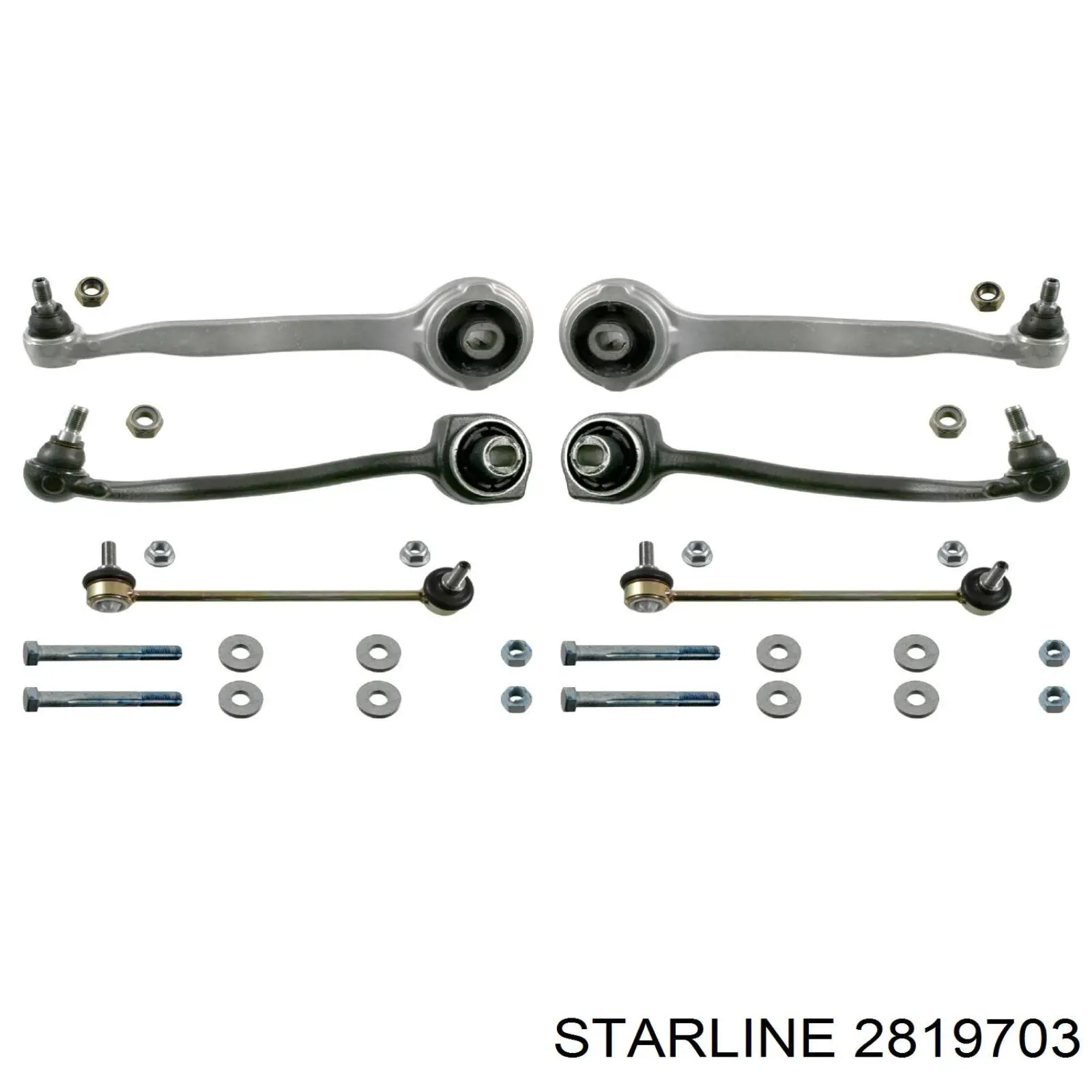 Купить 2819703 Starline Рычаг передней подвески верхний левый
