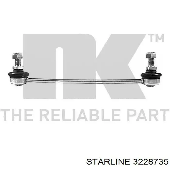 Тяга переднего стабилизатора Starline 3228735 цена, от 7.43 USD