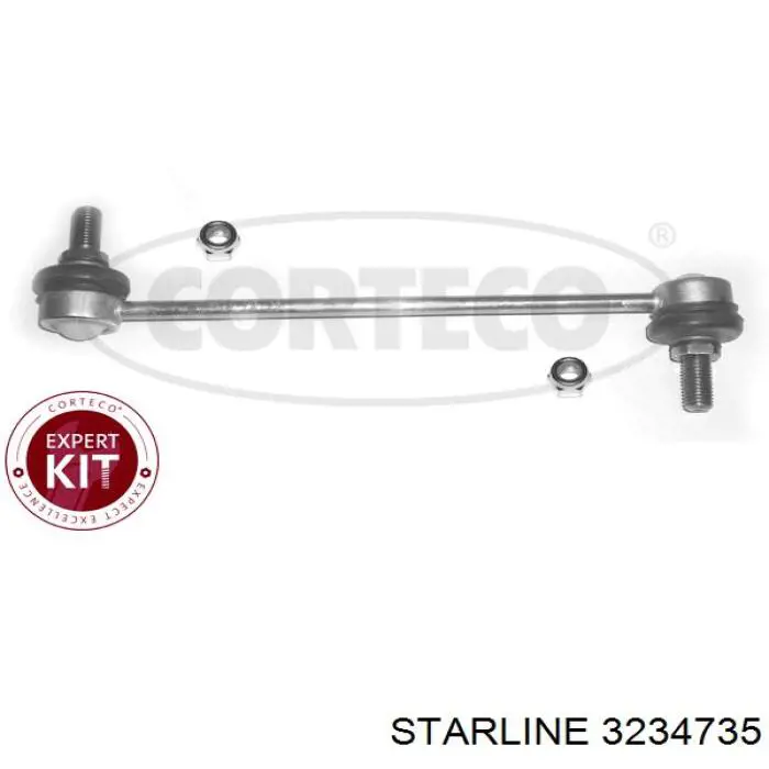 Тяга переднего стабилизатора Starline 3234735 цена, от 6.16 USD