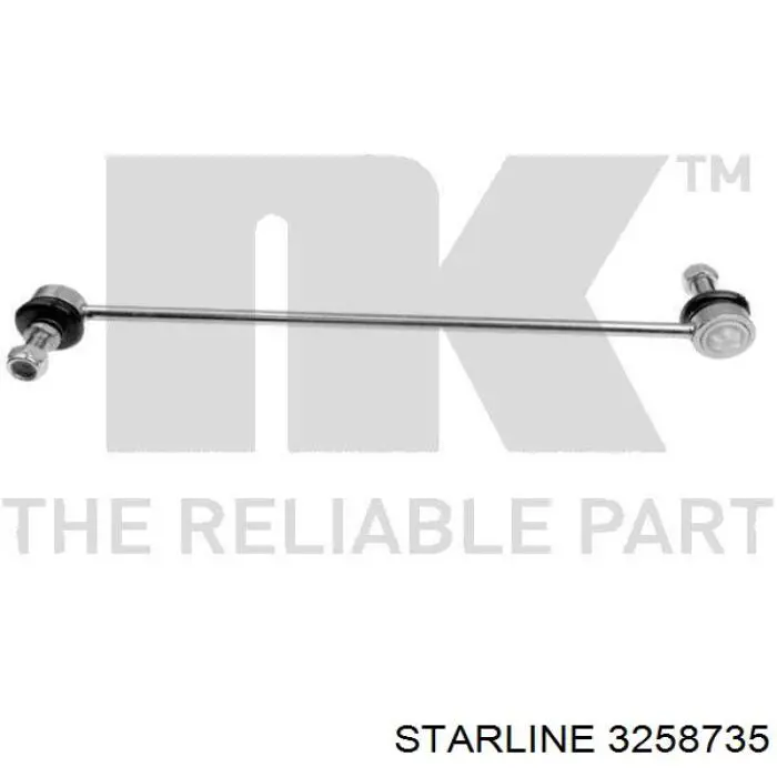 Тяга переднего стабилизатора Starline 3258735 цена, от 6.72 USD