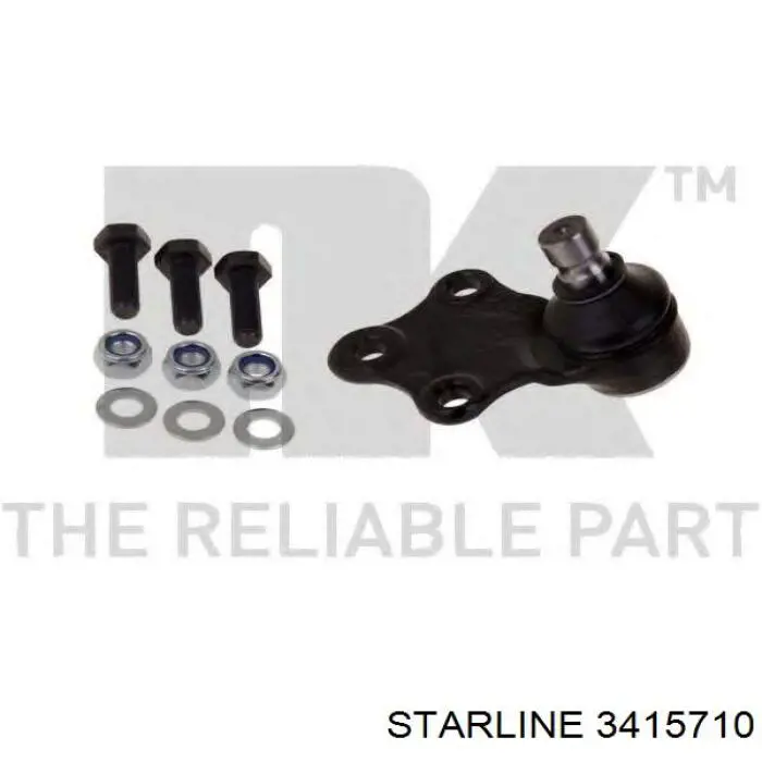 Купить 3415710 Starline Нижняя шаровая опора