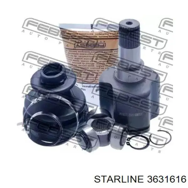 Привод передний правый Starline 3631616 цена, от 93.11 USD