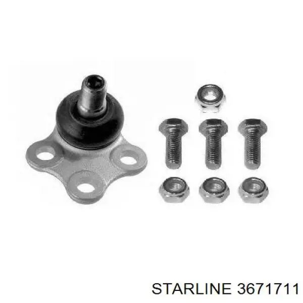 Нижняя шаровая опора 3671711 Starline