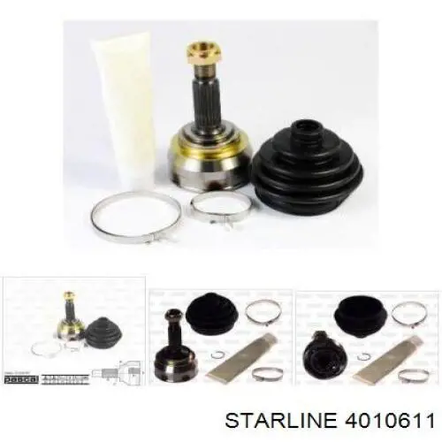 Привод передний левый Starline 4010611 цена, от 90.45 USD