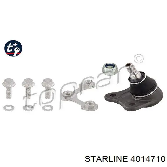 Нижняя правая шаровая опора Starline 4014710 цена, от 9.05 USD