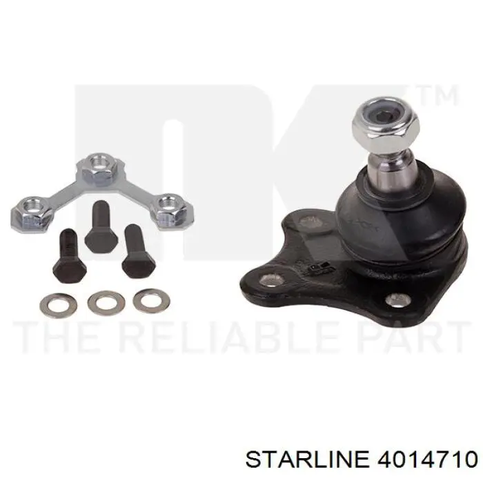 Купить 4014710 Starline Шаровая опора, нижняя, правая