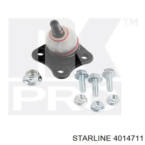 Нижняя левая шаровая опора 4014711 Starline