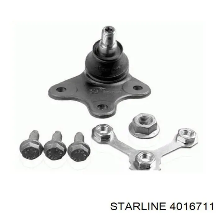 Нижняя левая шаровая опора Starline 4016711 цена, от 7.89 USD