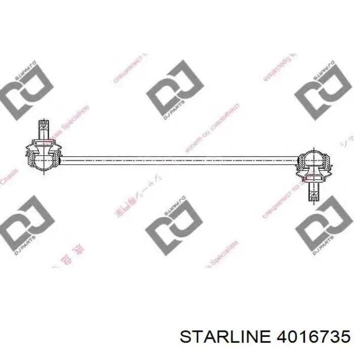 Стойка переднего стабилизатора 4016735 Starline