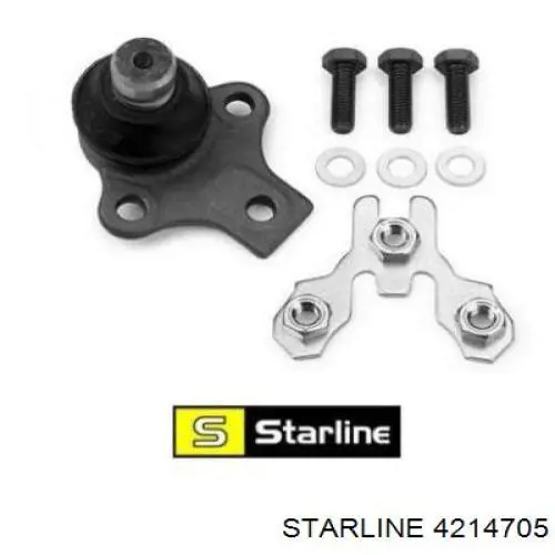 Левый рычаг передней нижней подвески Starline 4214705 цена, от 37.22 USD