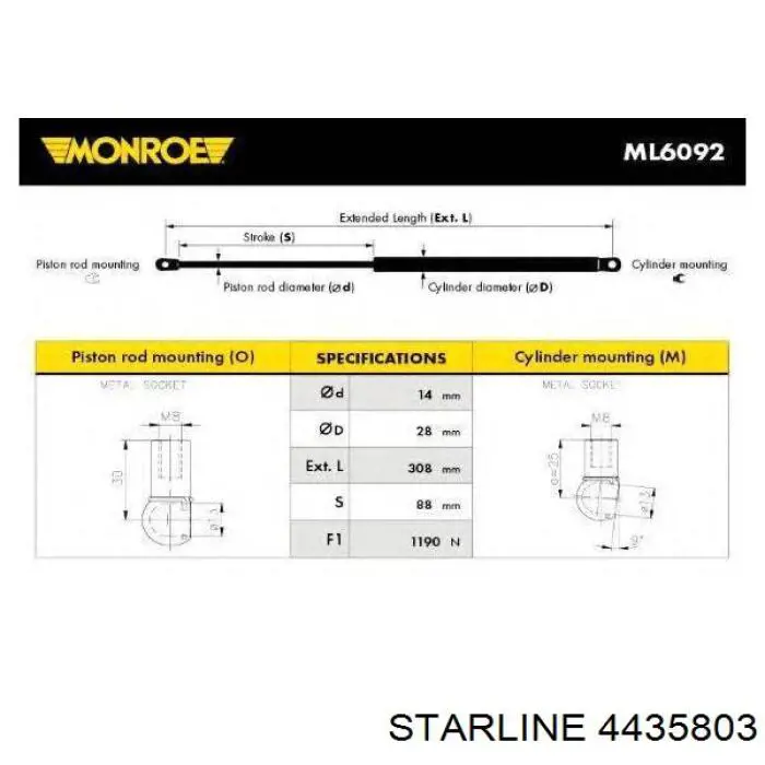 Купить 4435803 Starline 