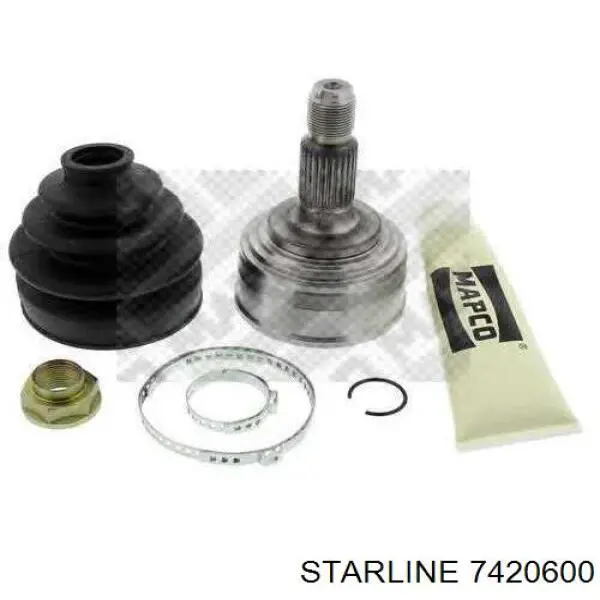 ШРУС наружный передний 7420600 Starline