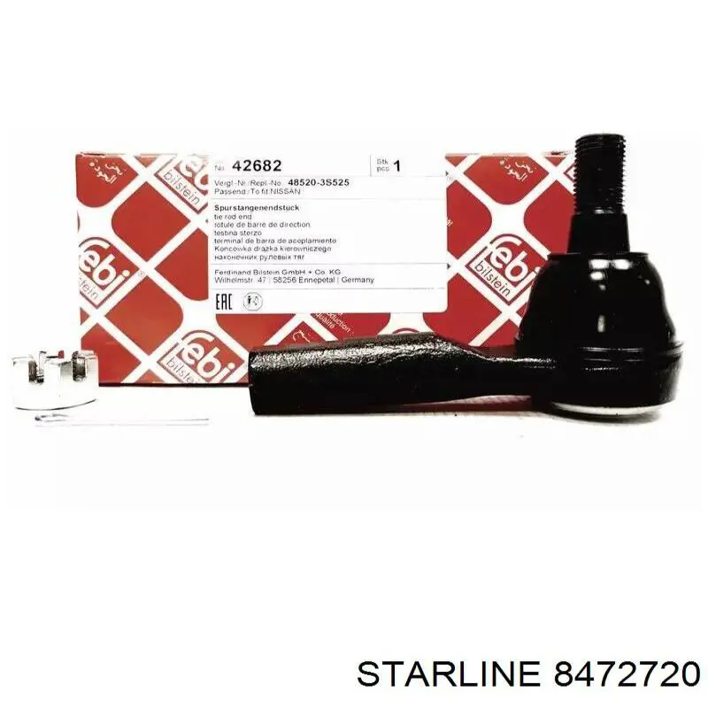 Купить 8472720 Starline Наконечник рулевой тяги, внешний