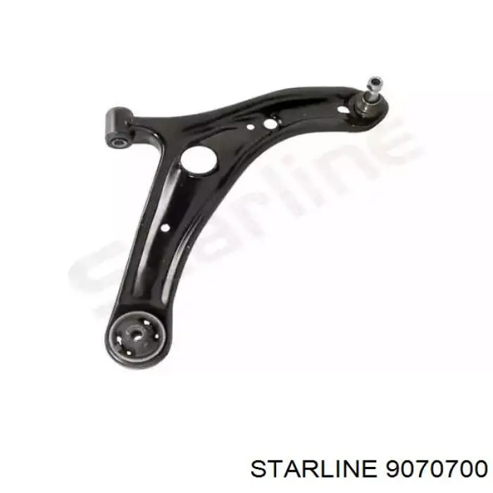 9070700 Starline braço oscilante inferior direito de suspensão dianteira