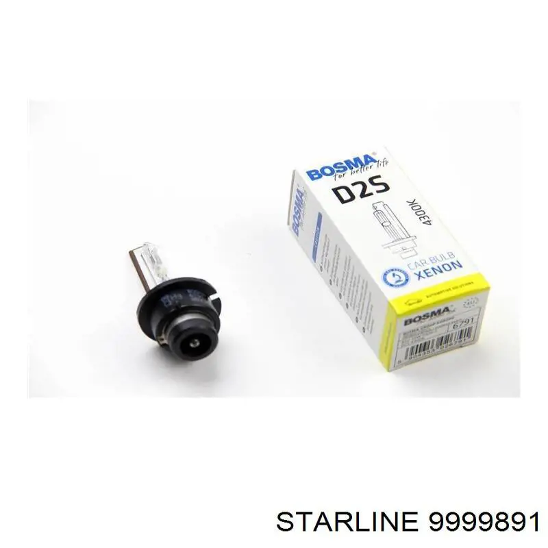 Купить 9999891 Starline Лампочка ксеноновая