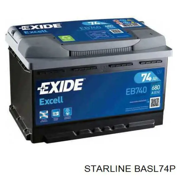 BASL74P Starline Аккумуляторная батарея