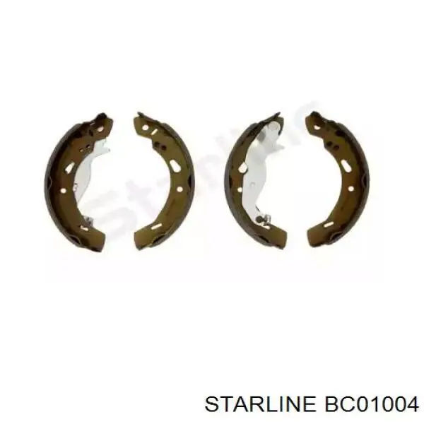 BC01004 Starline Барабанные тормозные колодки