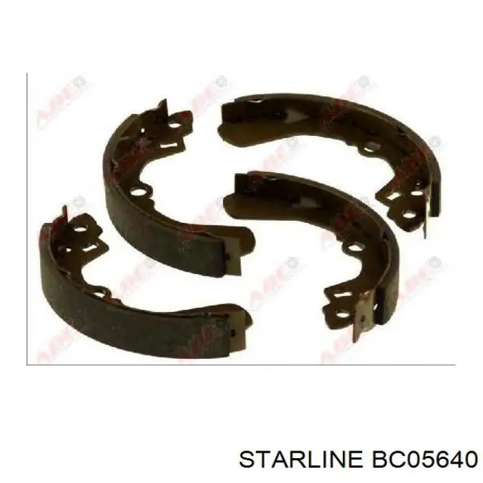 Тормоза рабочие задние ножные и тормозные барабаны Starline BC05640 цена, от 11.81 USD