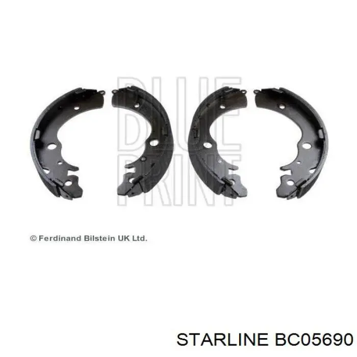 Передние тормозные колодки BC05690 Starline