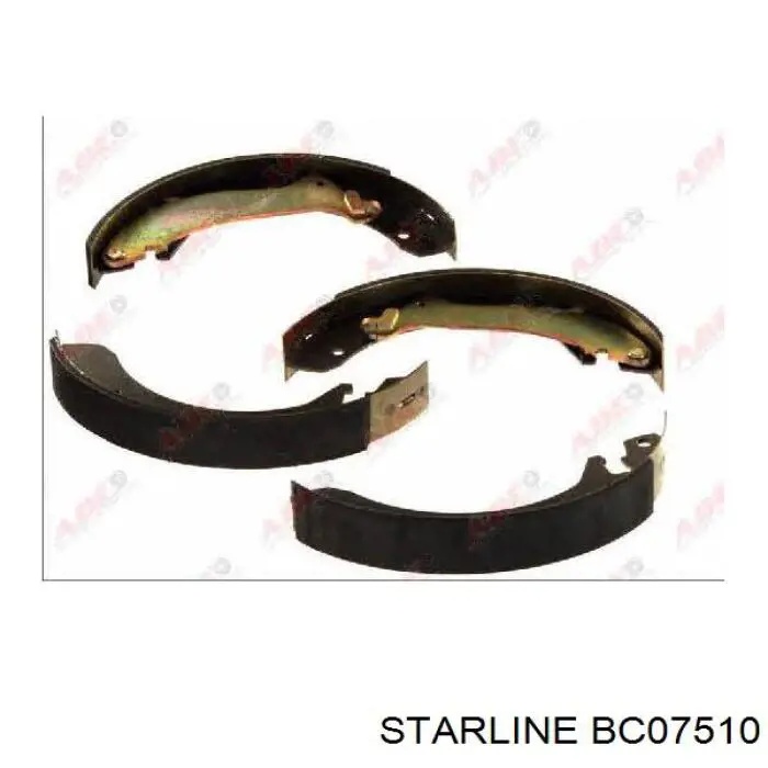 Тормоза рабочие задние ножные и тормозные барабаны Starline BC07510 цена, от 26.31 USD