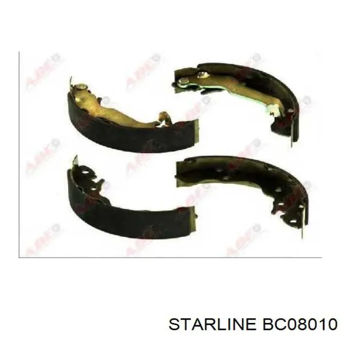 Тормоза рабочие задние ножные и тормозные барабаны Starline BC08010 цена, от 19.00 USD