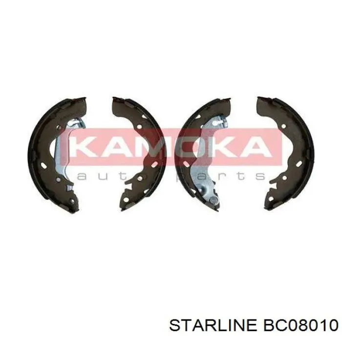 Купить BC08010 Starline Задние барабанные тормозные колодки