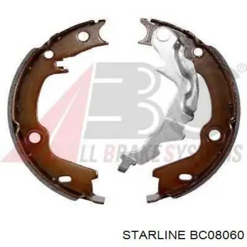 BC 08060 Starline задние барабанные колодки