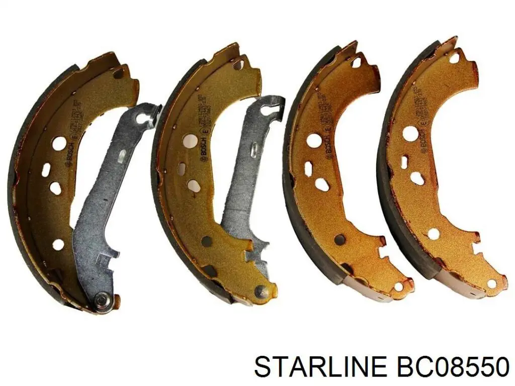 BC08550 Starline Барабанные тормозные колодки