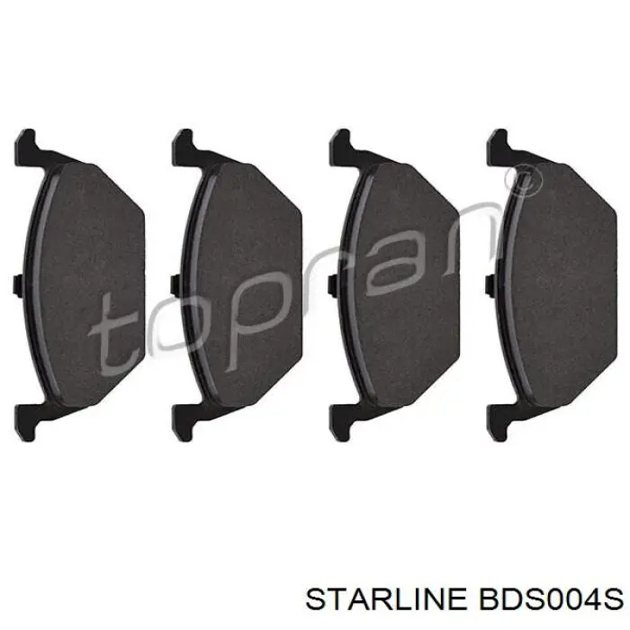Купить BDS004S Starline Колодки тормозные
