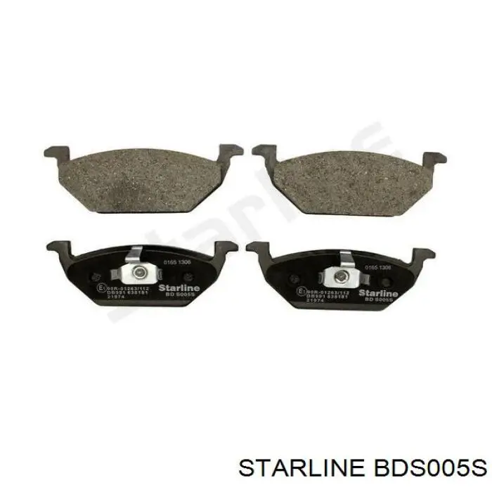 BDS005S Starline sapatas do freio dianteiras de disco