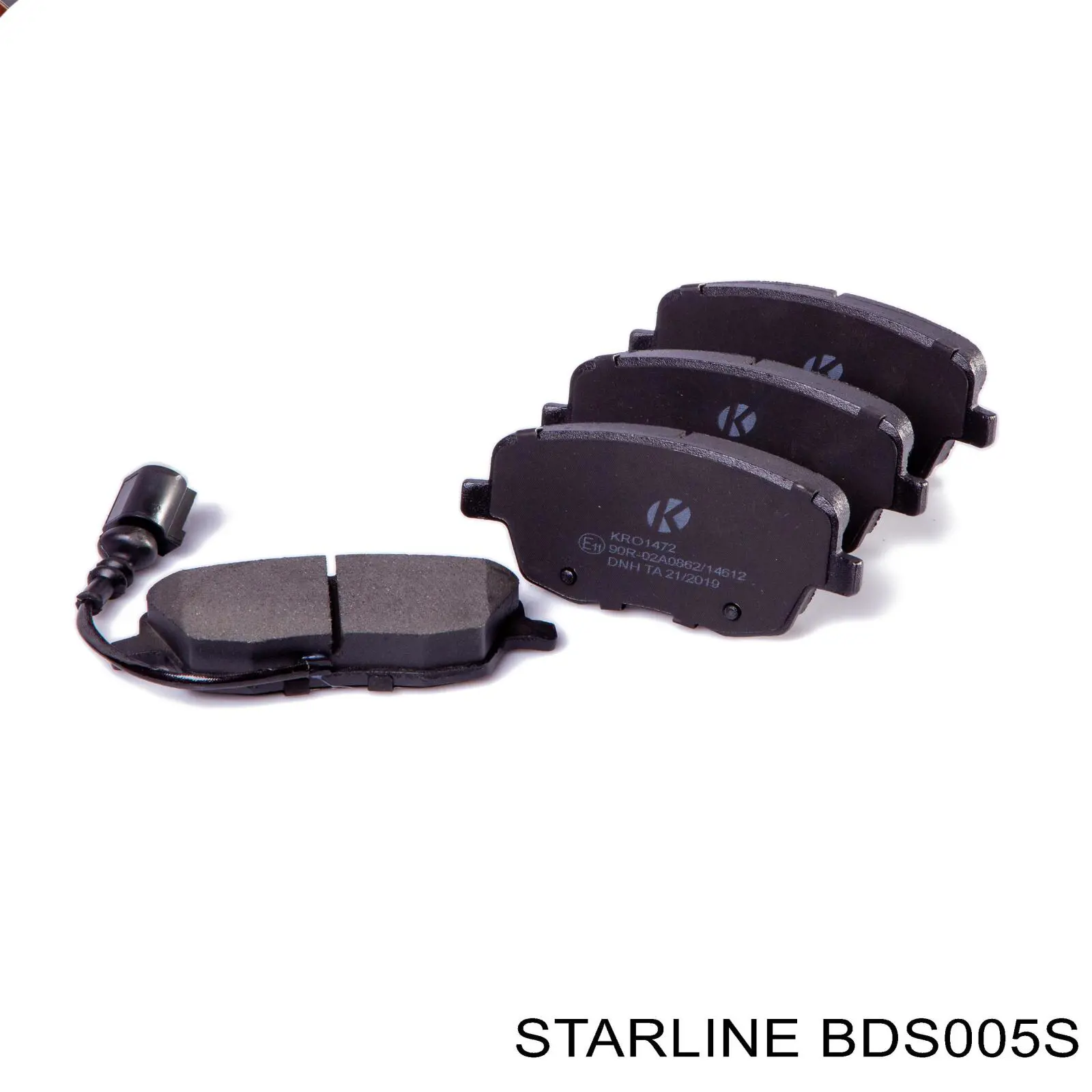 BDS005S Starline Колодки передние