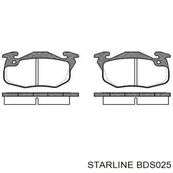 BDS025 Starline Колодки передние