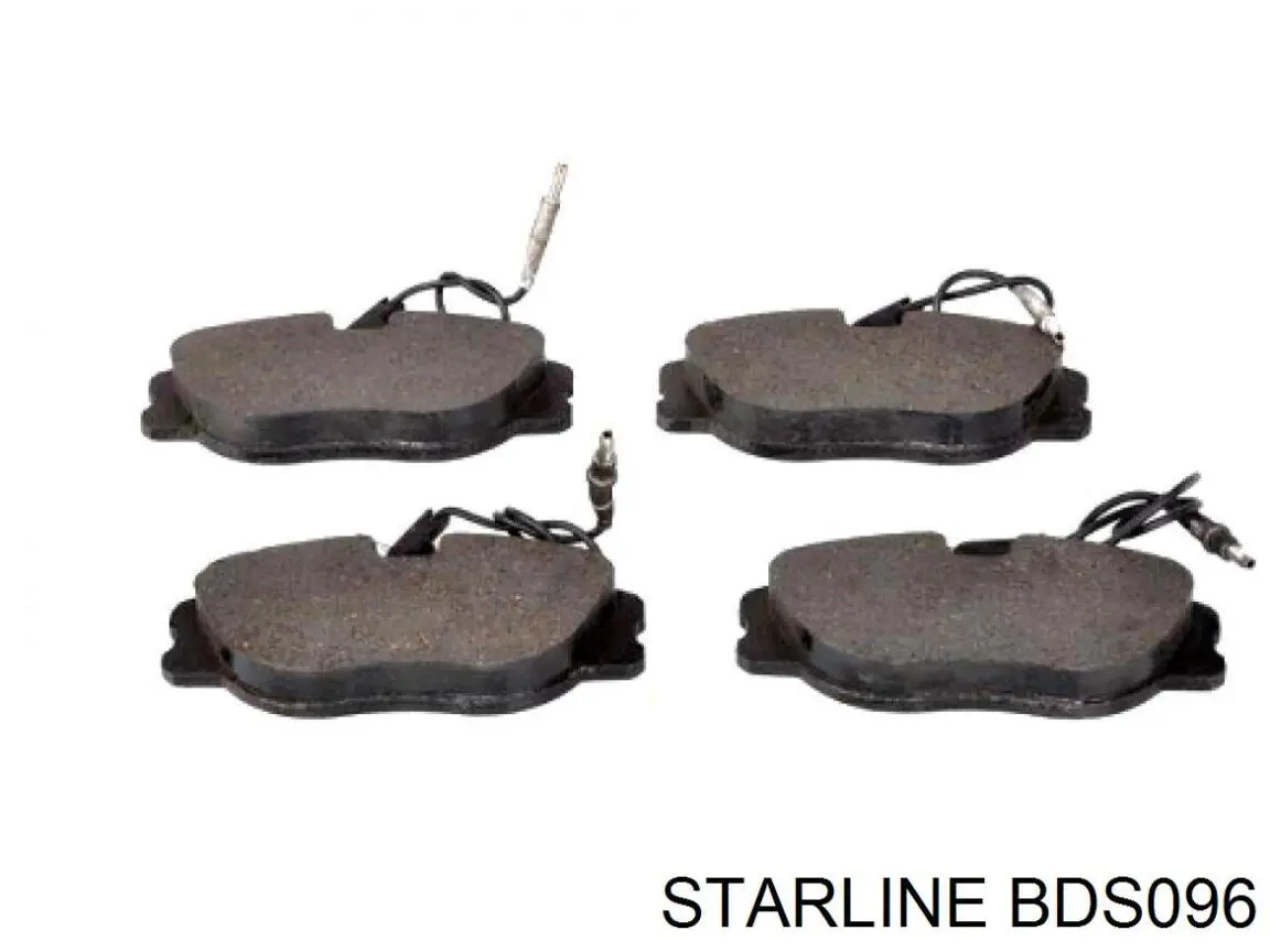 Передние тормозные колодки BDS096 Starline