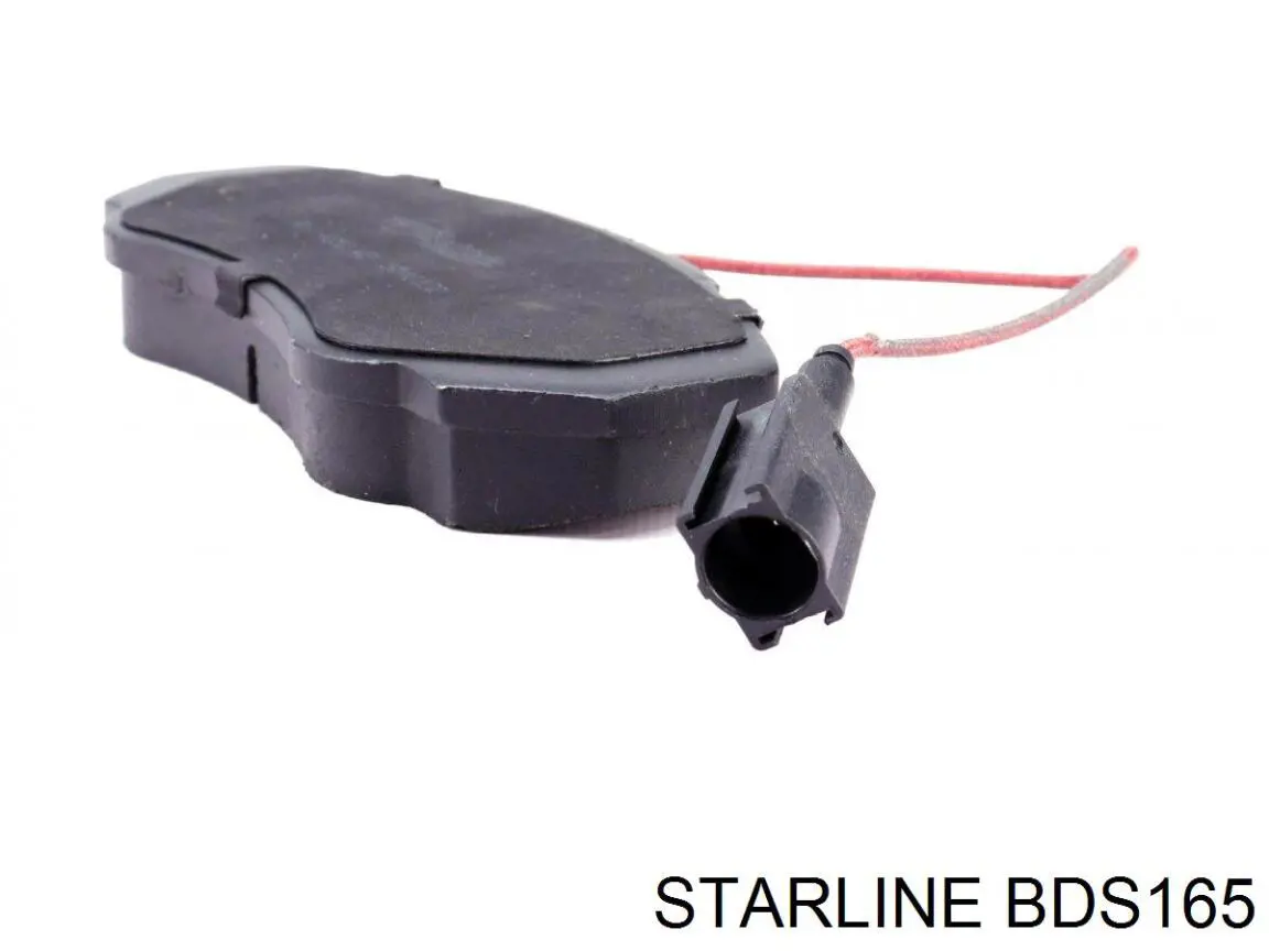 Купить BDS165 Starline Колодки тормозные задние, дисковые