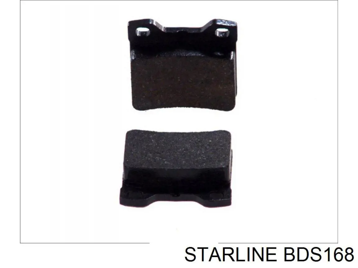 Колодки дисковые  Starline BDS168 цена, от 11.91 USD
