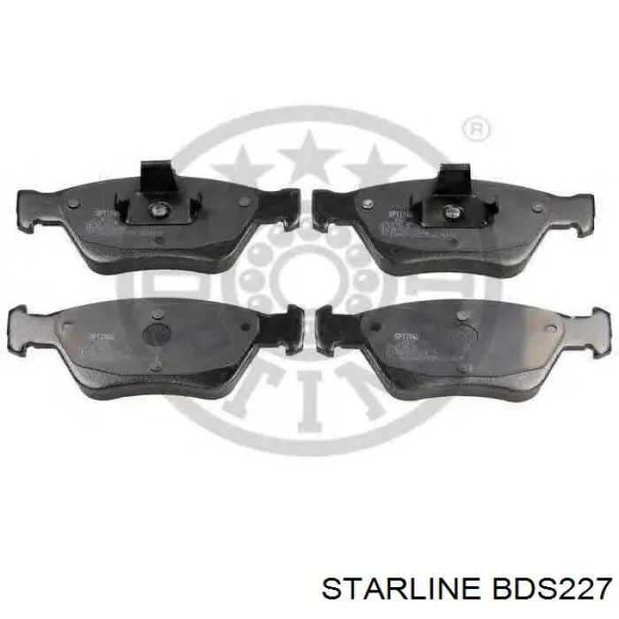 BDS227 Starline Колодки передние