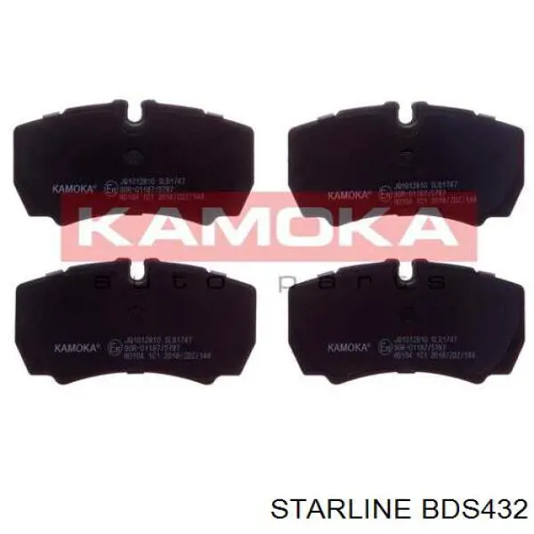 Колодки дисковые  Starline BDS432 цена, от 18.51 USD