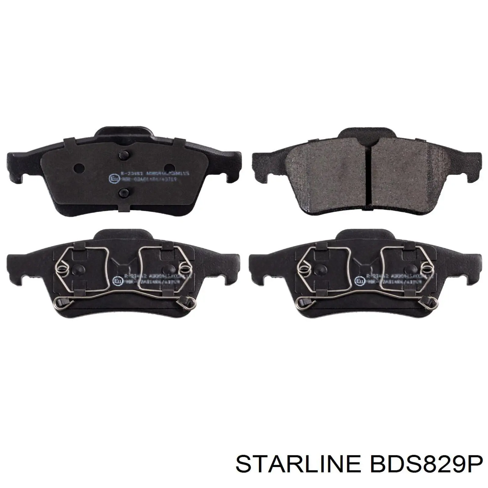 Колодки дисковые  Starline BDS829P цена, от 13.18 USD