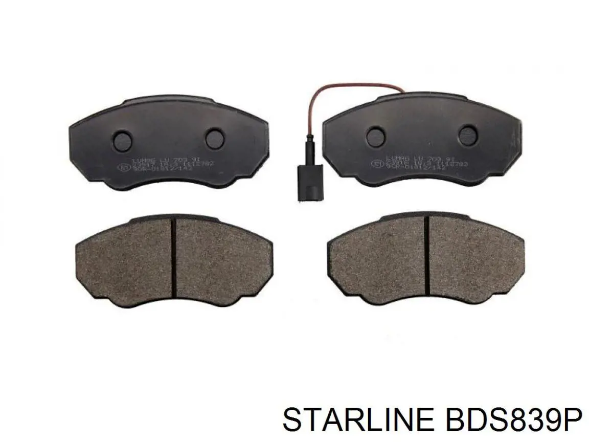 Колодки Starline BDS839P цена, от 17.10 USD