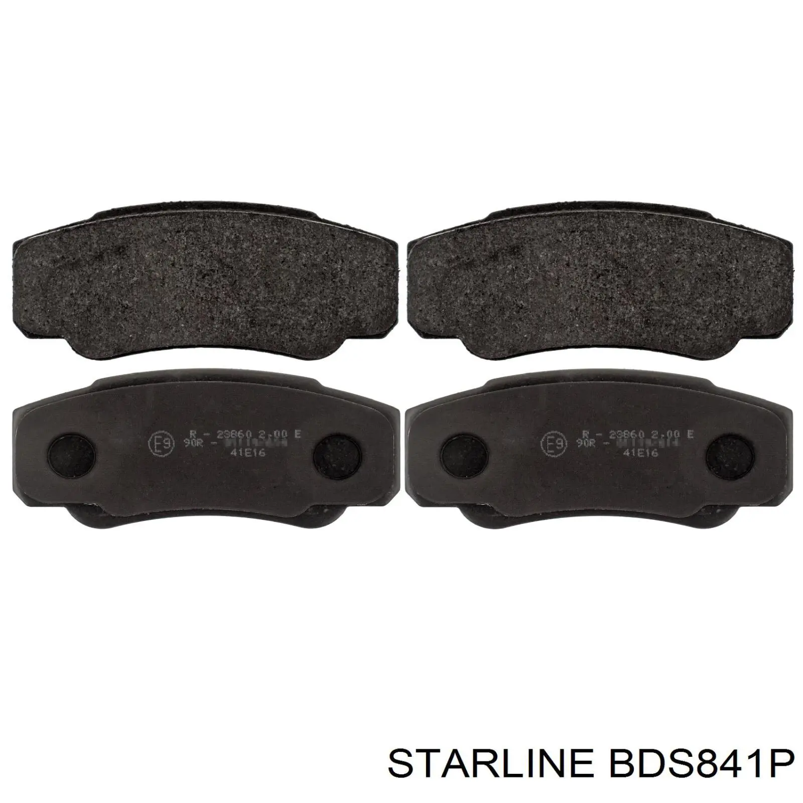 Колодки дисковые  Starline BDS841P цена, от 15.24 USD
