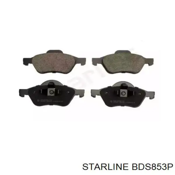 Купить BDS853P Starline Колодки тормозные