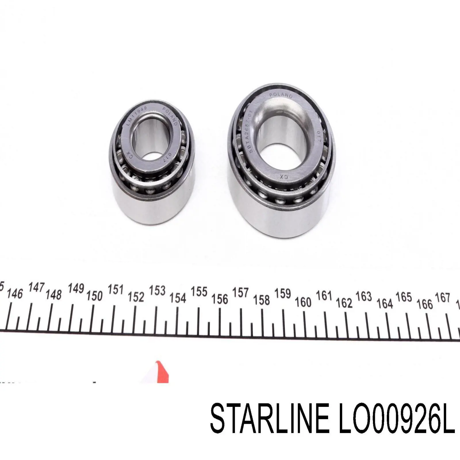 Купить LO00926L Starline Подшипник ступицы передней наружный