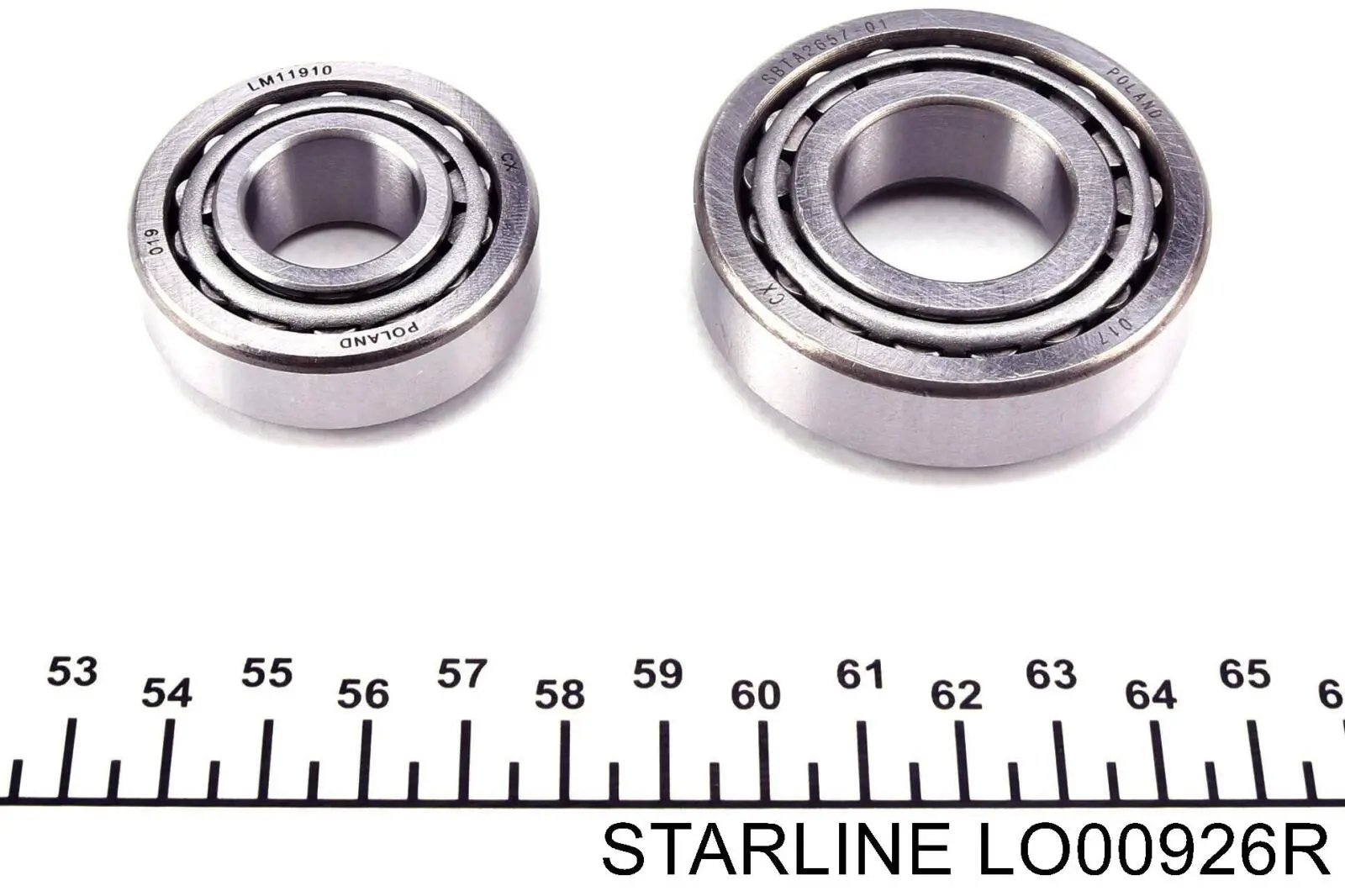 Подшипник задней ступицы LO00926R Starline