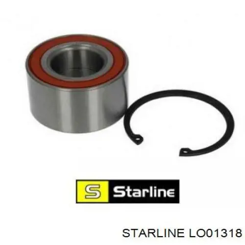 Cojinete de rueda trasero LO01318 Starline