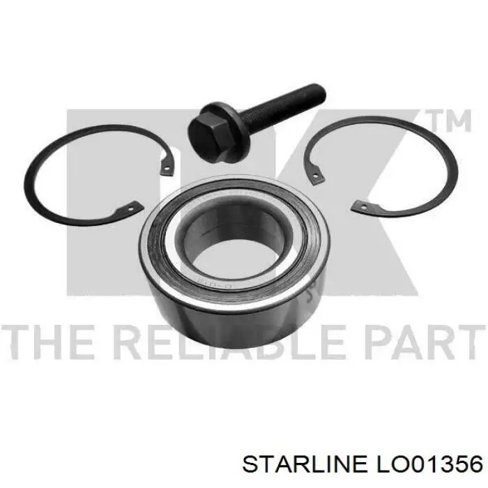 Подшипник ступицы пер/зад Starline LO01356 цена, от 15.81 USD