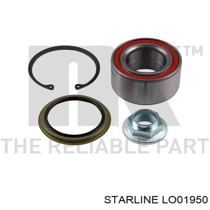 LO01950 Starline подшипник ступицы передней