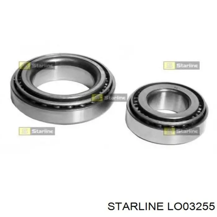 Подшипник ступицы передней/задней LO03255 Starline