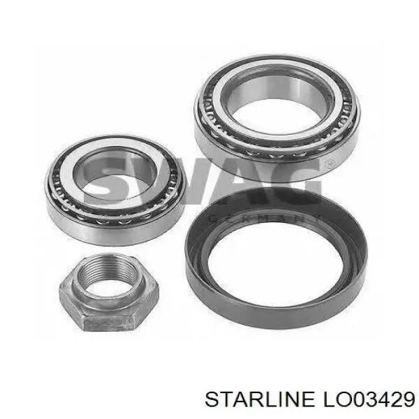 Купить LO03429 Starline Подшипник задней ступицы